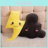 Unique Lightning Cloud Plush Cushion Cozy Decorative Pillow For Fun Gifts