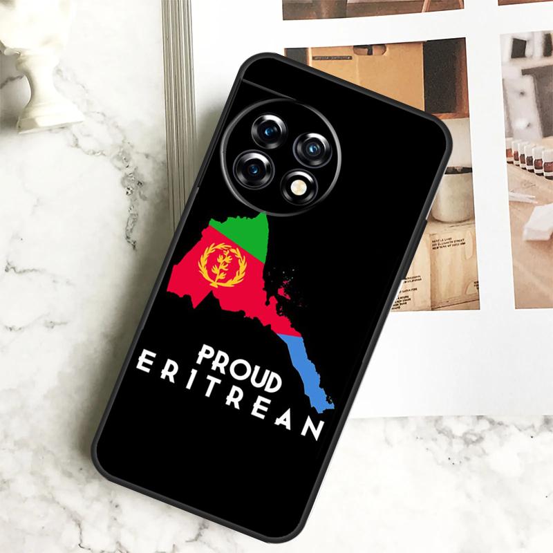 Eritrea Flag Case For OnePlus 11 12 12R 9 10 Pro 10R 9R 8T 10T Nord CE 2 3 Lite 2T N10 N20 N30 CE4 Cover