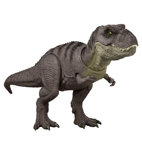 Mattel Jurassic World (JURASSIC WORLD) Lab Attack! T-Rex Children's Figure Dinosaur Toy Moving Large Total Length: Approx. 46.4cm Ages 4 and Up Green