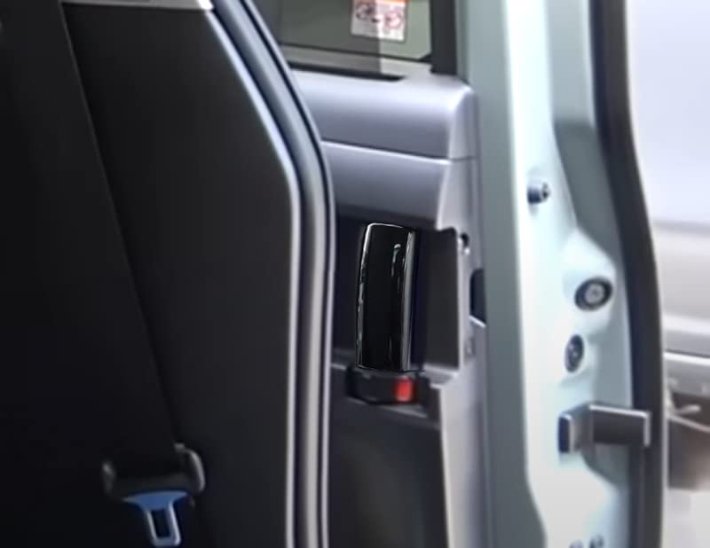 KUTOOK New Sienta, 3rd Generation Sienta, Rear Seat Handle, Garnish, Rear Steering Wheel Cover