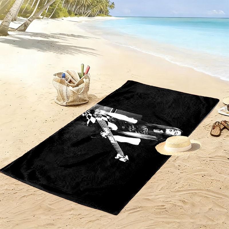 Georg Listing Druck Strandtuch, Großes Weiches Schnelltrocknendes Handtuch für Strand Camping Schwimmen