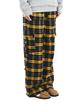 KATHARSIS Check Belt Pants Yellow One Size