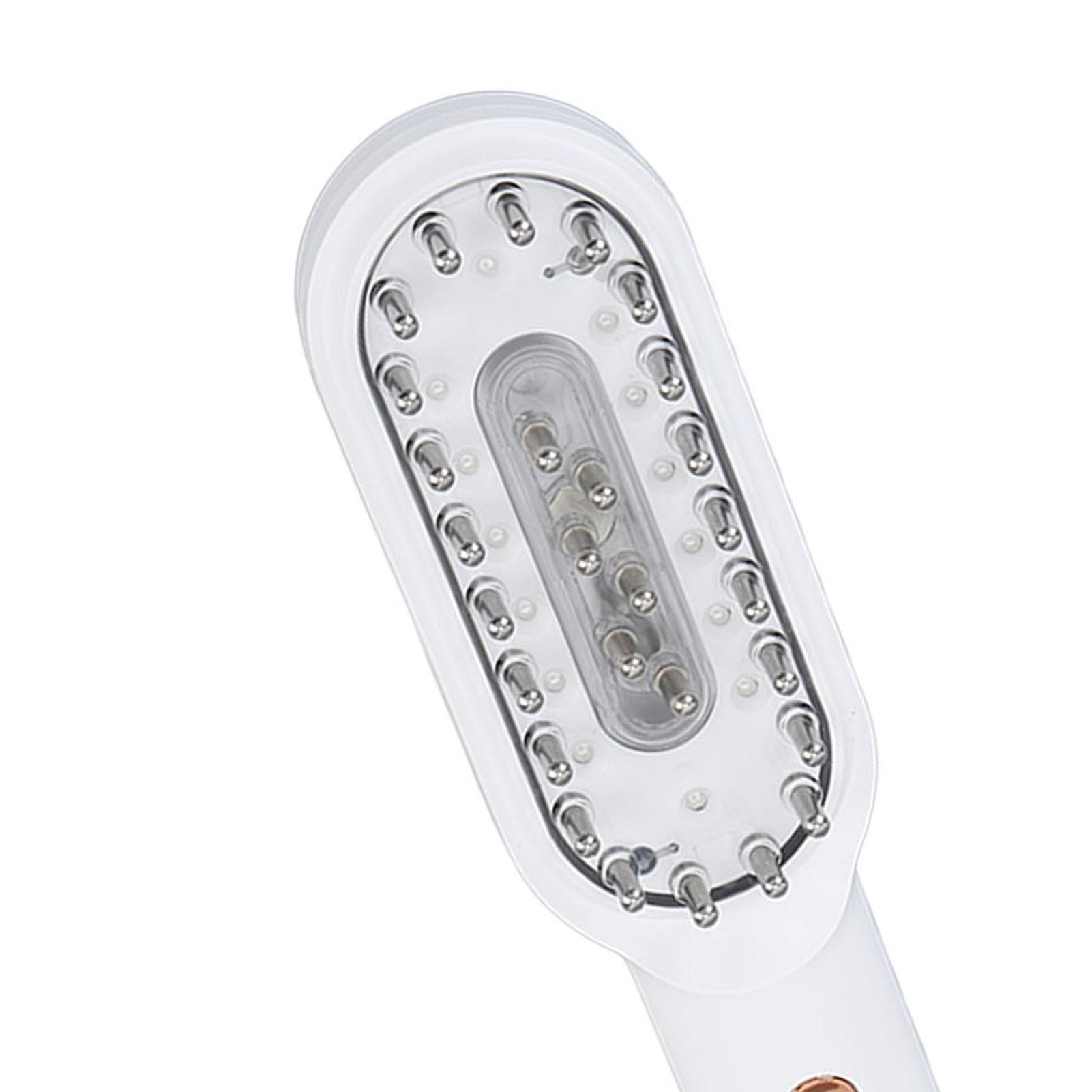 

Electric Scalp Applicator Comb Red Lighting Vibration Microcurrent Hair Growth Massage Comb