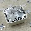 25MM Silver Edge Pentagram PET Star Sequins Single Hole Eco-Friendly DIY Jewelry Accessories