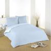 Fitted Sheet - Alicia - 160x200 Cm - 100% Cotton - Powder Blue - Pocket 25 Cm