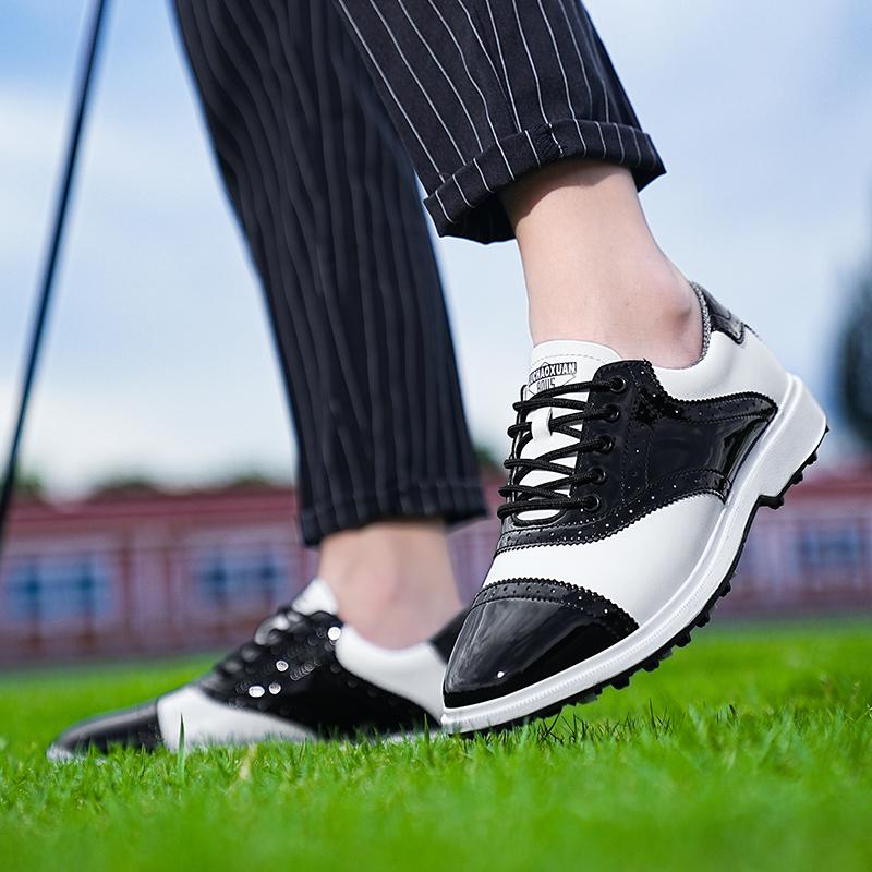 Luxury Men Golf Sneakers Comfortable Golfing Footwears Lightweight Male Golfers Shoes Non Slip