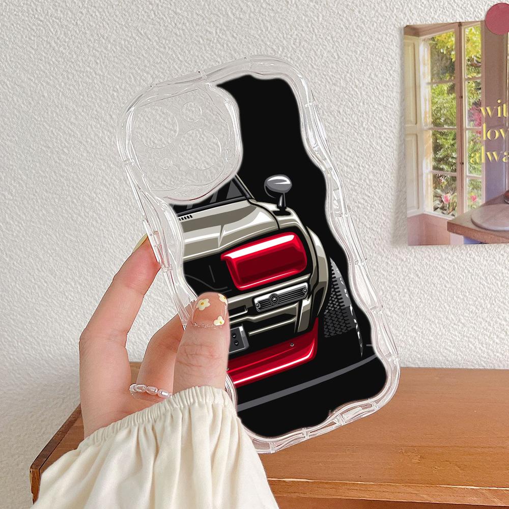 

Ae78 Модный автомобильный дизайн с художественным рисунком Защитные чехлы для телефонов для Samsung S23 S24 Ultra A55 A14 A25 Infinix Hot 40 Pro Tecno Spark 20 Wave Задняя крышка из ТПУ Tecno Camon 30 Premier