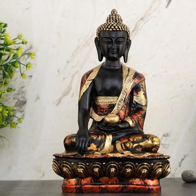 Výzdoba sochy Buddhy Idol Home Dekor položky pro obývací pokoj a dárky