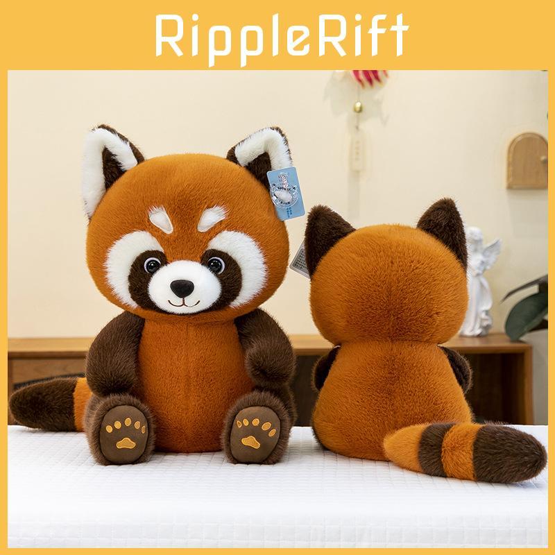 Animal Raccoon Simulation Cartoon Plush Doll Kids Birthday Gift Decoration Home
