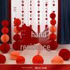 3D Large Happy Character Ornament for Wedding Room Decoration