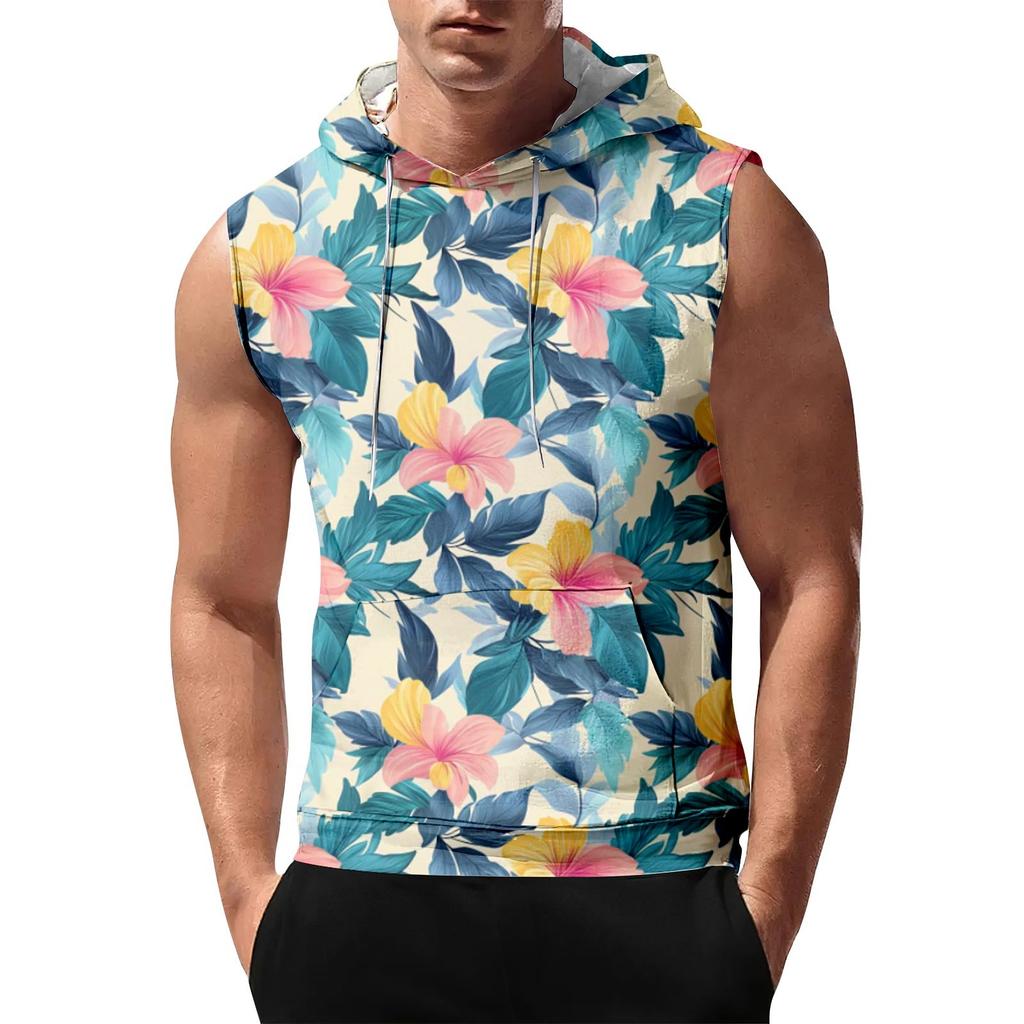 Muscle Men's Sports Casual Tank Top Summer Fitness Men's Shirt