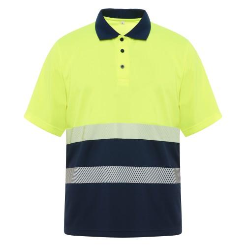 Roly Workwear Mens Vega Hi-Vis Polo Shirt