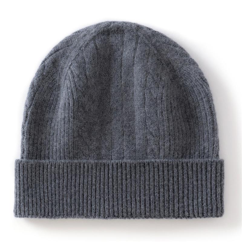 

Cashmere Autumn and Winter New Unisex Fashion Versatile Casual Warm Ear Protection Coldproof Knitted Hat