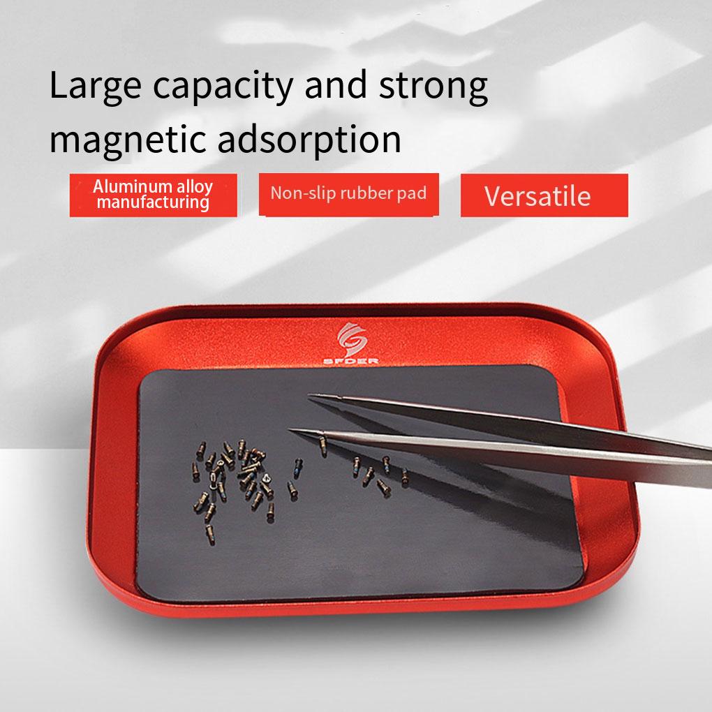 Stainless Steel Magnetic Tray For Workshop Organization And Efficiency Magnetic Trays For Workshop
