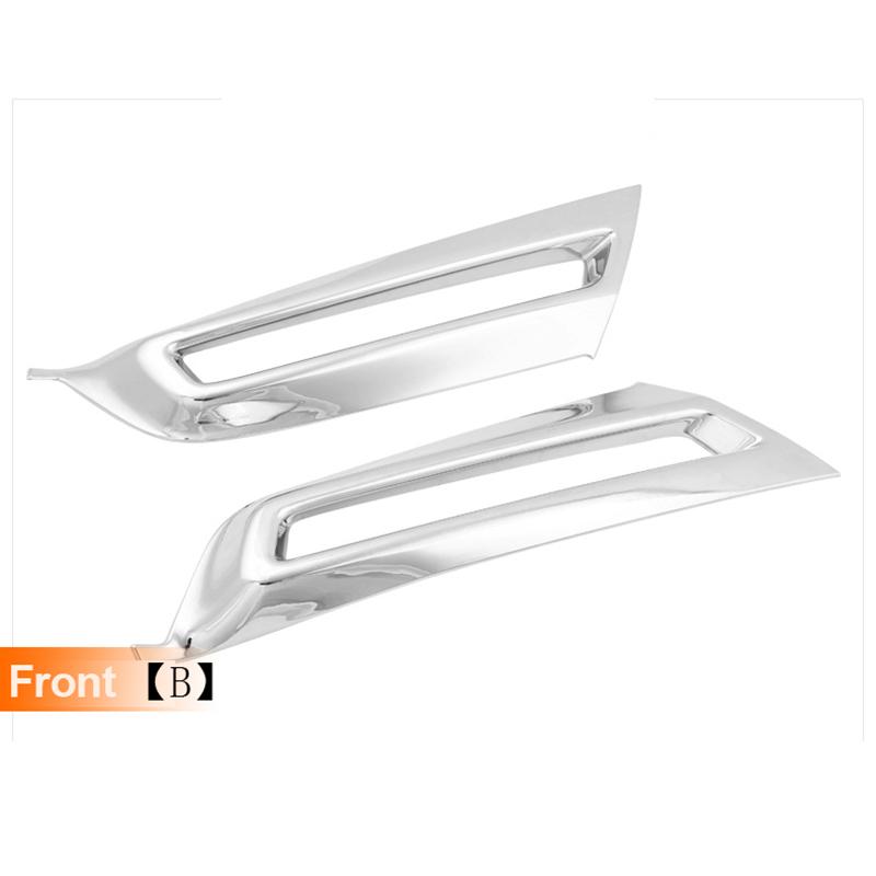 Pentru Honda CRV CR-V 2017 2018 ABS Față Spate Lămpi de Ceață Capac Trim Bara Reflector Cadru decorativ Accesorii