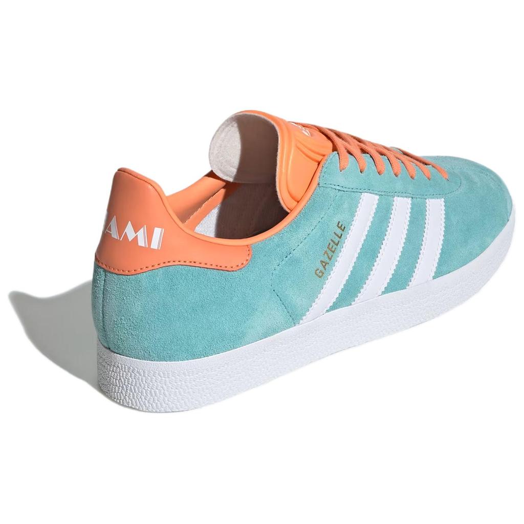 Adidas Inter Miami X Gazelle MLS Archive Collection Unisex Sneakers Blue Pink White IH2627