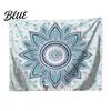 Retro Style Wall for Dorm Circular Pattern Tapestry Indian Hanging Bohemian Tapestry Rectangular Bedroom Living