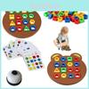 Interactive Educational Bear Geometric Shape Matching Montessori Building Blocks For Parent Child Play