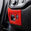 Electronic Handbrake Switch Button Panel Trim Cover for Dodge Ram 2018- Red