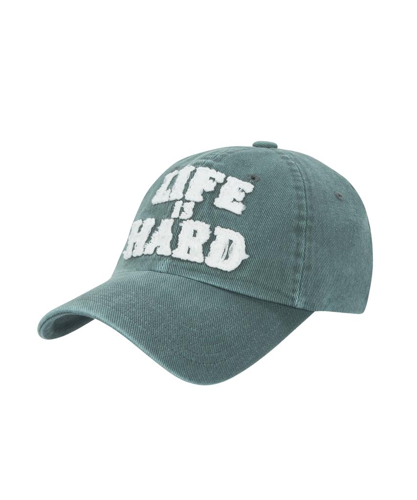 THEVINYLHOUSE Life Is Hard Pigment Cap Green (Vh2Dfuab21A)