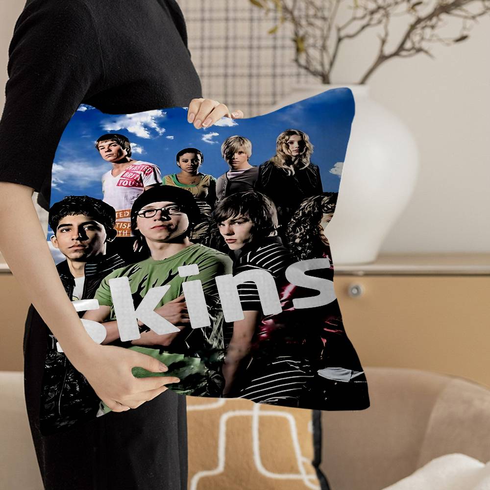 SKINS TV Cushion Cover Pillow Cover Decor Pillowcase Printed Cushion Case for Couch
