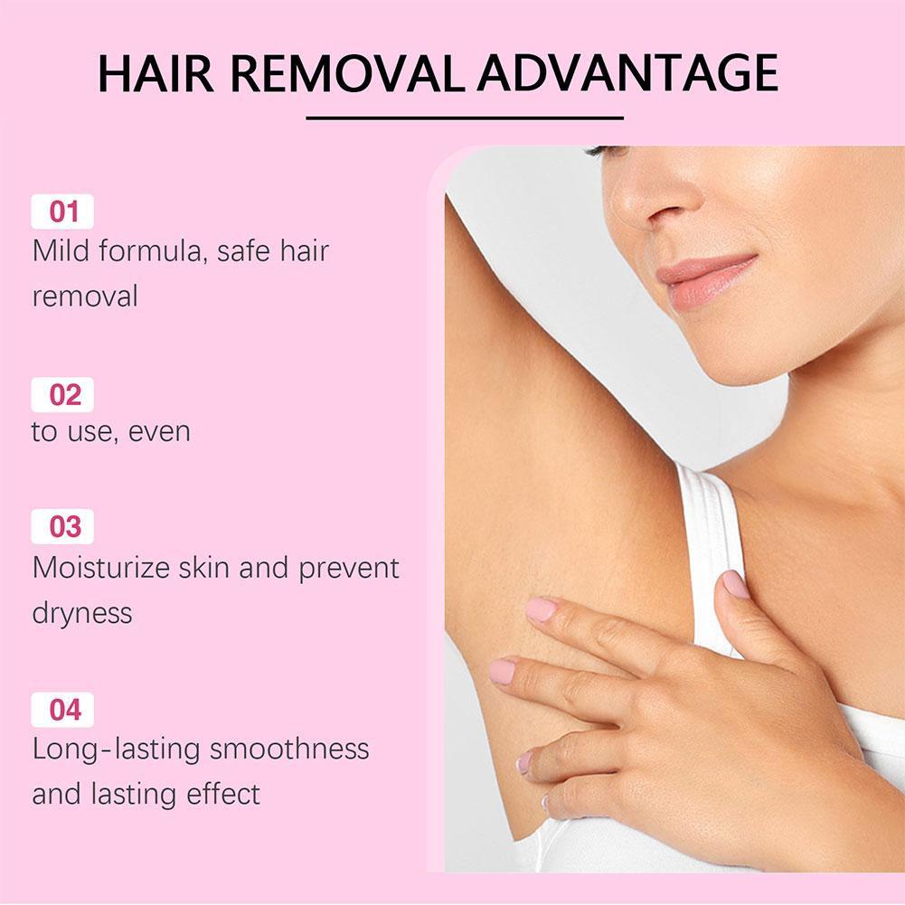 Painless Hair Removal Cream For Men And Women Effective Parts Private Care Leg Beauty Health Sk O8M6