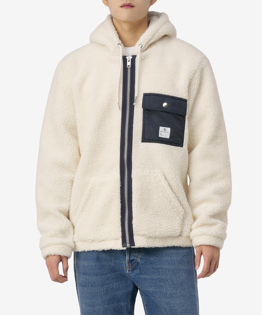 Department Five Asher Zipper Jacket - Cream / Uc5132Tf0219012