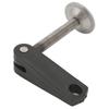 Transom Clip Handle Outboard Motor Mirror Clamping Handle Screw 6E04311800 for Yamaha 4HP 5HP 6HP 8HP 9.9HP 15HP 2 Stroke Engine