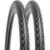 YunSCM 2x 700 42c Tires, 700x42c 42-622 Bicycle Tires, Suitable for 700x42c Road Bikes and Cross Bikes, Y-008