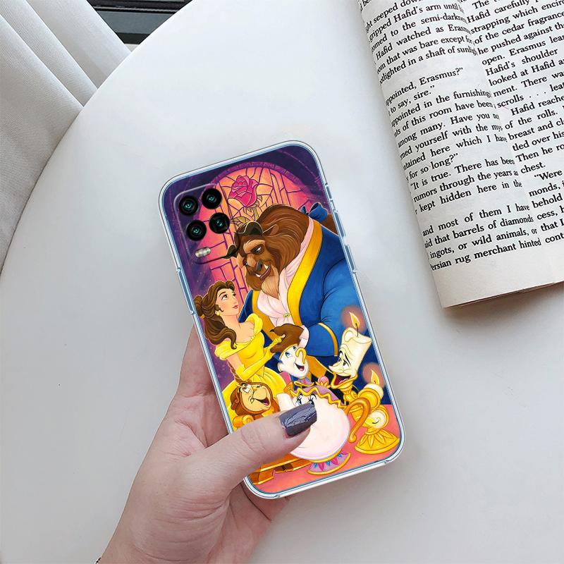 Beauty and the Beast Transparent Phone Case for Motorola Moto G7 G8 G9 G84 G85 G73 G24 G15 Z2 Play Power Plus