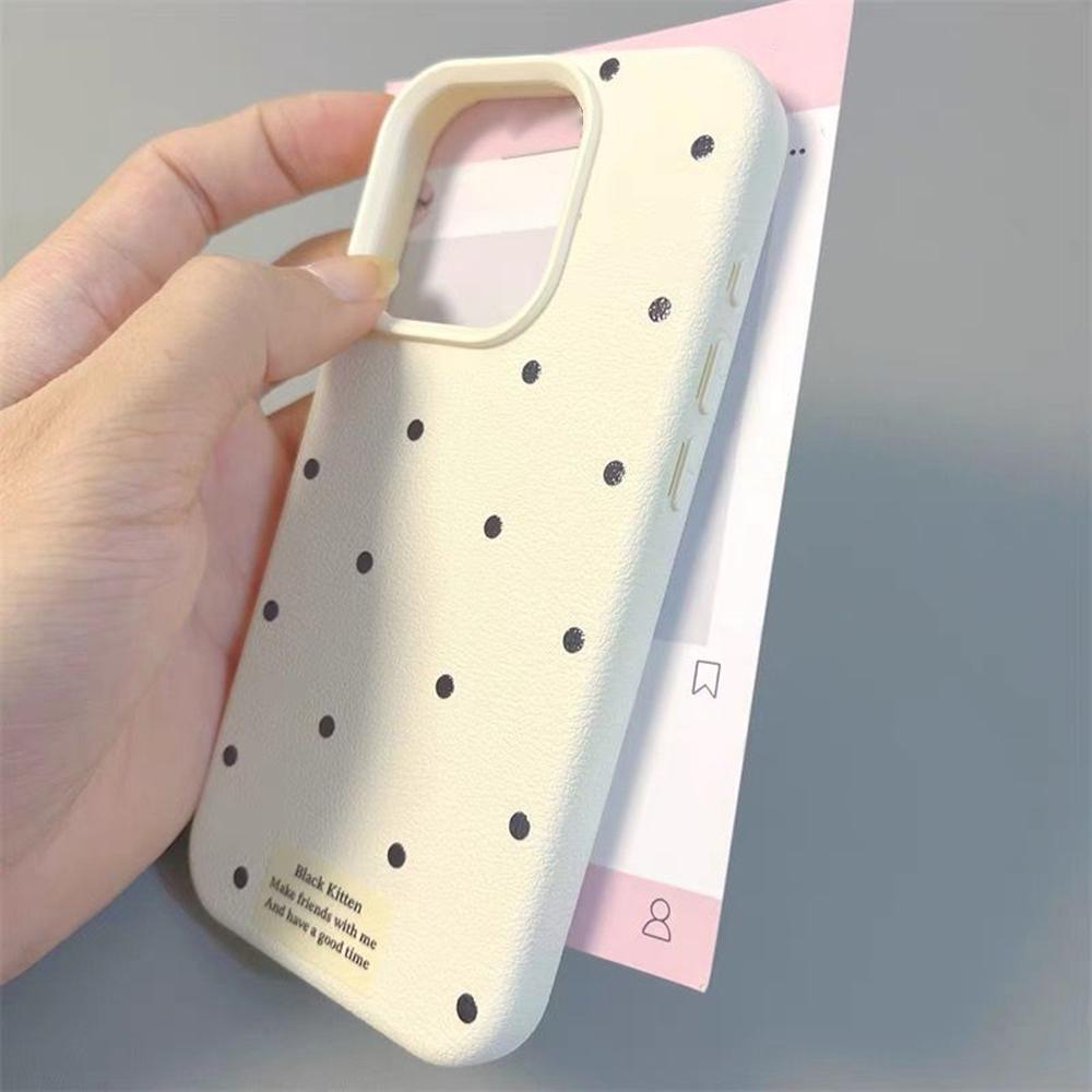 Phone Case for iPhone 11 13 XR XS Max Case iPhone 12 14 15 16 Pro Max 12 Pro 15 Plus Leather Painted Waterproof Drop-proof and Wear-resistant Cartoon