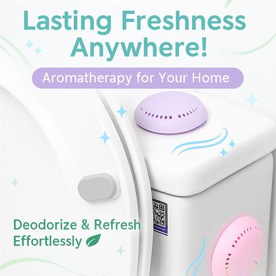 Aromaterapeutická vůně Trvalá deodorizace Koupelnové potřeby Ložnice Skříň Auto Domov Toaleta Deodorant Pevný kulatý Fresher
