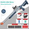 Toy Gun Models Foam Blasters Soft Bullet Sgun Empty Shell Ejecting Design Perfect for Children Indoor and Outdoor Play