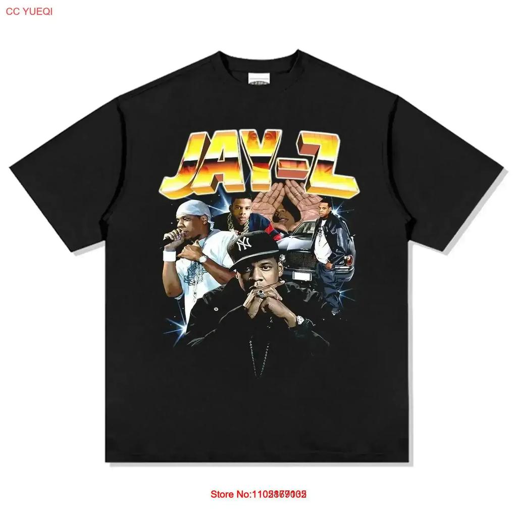 Jay Z T Shirt For Fan Hiphop Vintage Stylish Streetwear Designer Clothes Graphic Homme Casual Stretched Soft Vintage