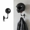 Multi-functional Wall Mount Rack Steel Helmet Hook Space Saving Helmet Hanger  Garage