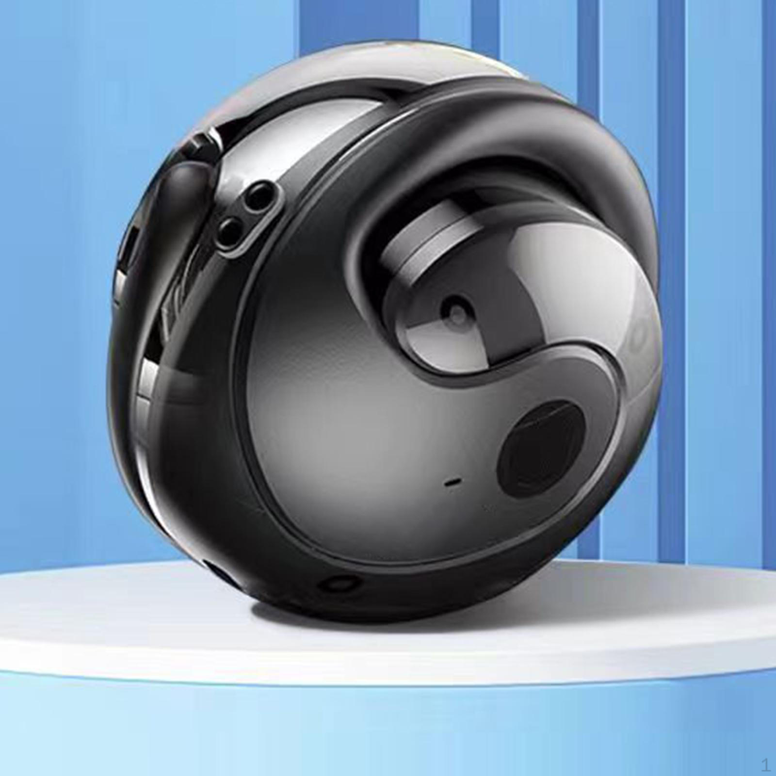 

Ear Hanging Headphone Ergonomic Design Non in Headset for Gaming Working чёрный