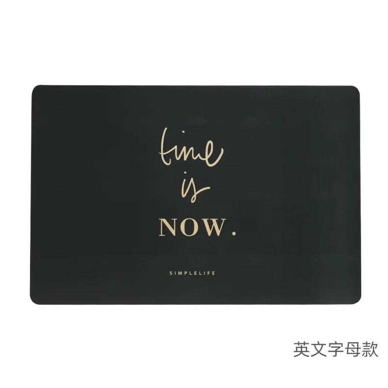 

NEW Plastic Waterproof Placemat Table Mat Heat Insulation Anti skidding Washable Durable For Kitchen Dining зелений