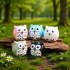 Mini Owl Moss Micro-Landscape Resin Ornaments - DIY Assembly