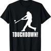 Touchdown Baseball Vintage Cool T-Shirt