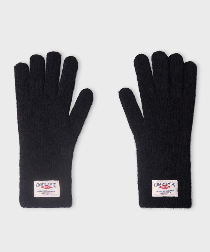CHICKS Mohair Blur Fingerhole Gloves (8 Colors)