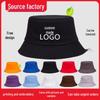 Custom Embroidered Cotton Bucket Hat for Men & Women - Outdoor Sun Hat & Promotional Summer Accessory