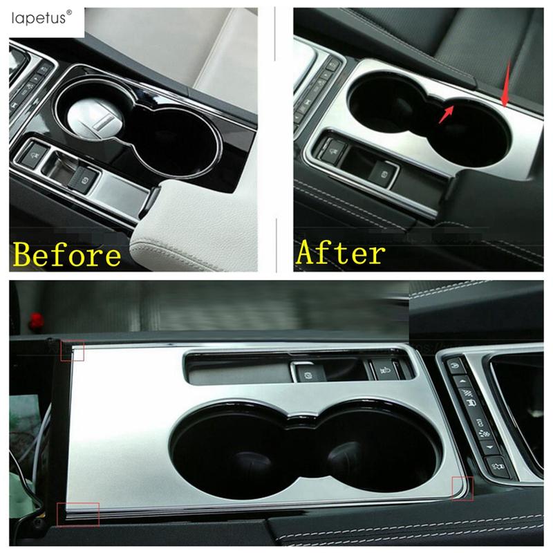 Window Lift / Head Lamp Light / Hand Brake / Seat Pillow Button Cover Trim Matte Accessories For Jaguar F-Pace X761 2017 -