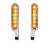 12V Waterproof Single Color LED Front and Rear Turn Signal Light for Harley Motorcycle