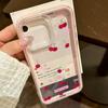 Kirsch-Handyhülle Für Für Iphone 17 Pro Hülle Für Iphone 16 13 11 1 14 12 Pro Max 17 Air 2 in 1 Bonbonfarbe Weiche Klare Stoßfeste Abdeckung