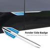 Car Metal Emblem Door Mudguard Sticker Auto Body Decoration For Mercedes Benz AMG A C E W203 W205 W206 W211 W220 W212 W201 W210 DZ0