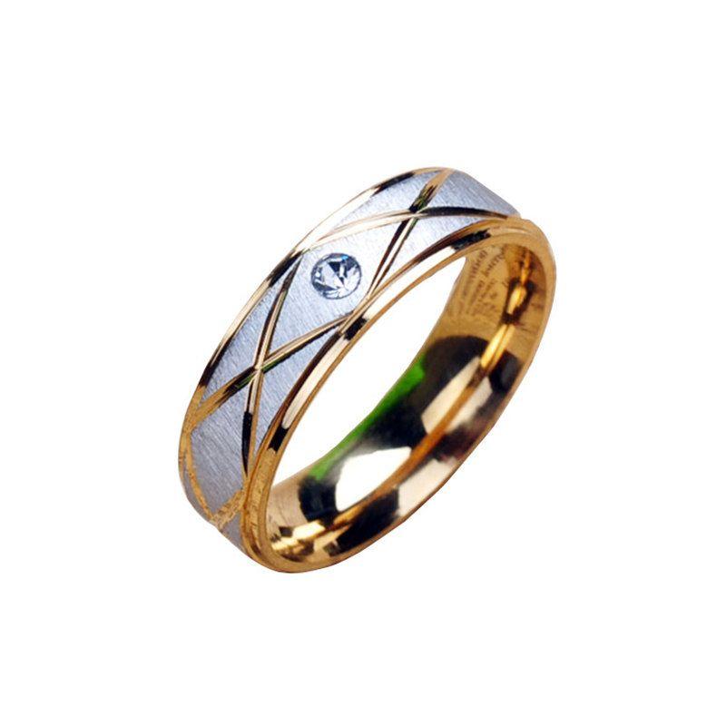 

European and American Men s Titanium Steel Personality Good Luck Single Fashion Ornament No. 17