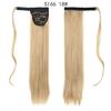 LISI HAIR Lange gerade Wrap Around Clip In Pferdeschwanz Haarverlängerung Hitzebeständige synthetische Pferdeschwanz Fake Hair