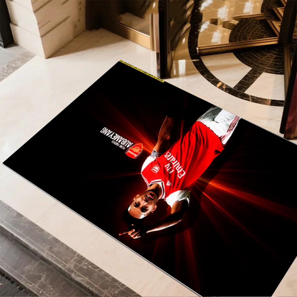 Aubameyang Arsenal Celebration Area Rug Perfect for Playrooms Living Rooms Outdoor Balcony Antislip Carpet Decorate Offices Gift for Festivals