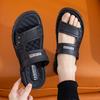 Sandals men's new thick-soled beach summer slippers outer wear dad non-slip wear-resistant dual-purpose cool slippers tide