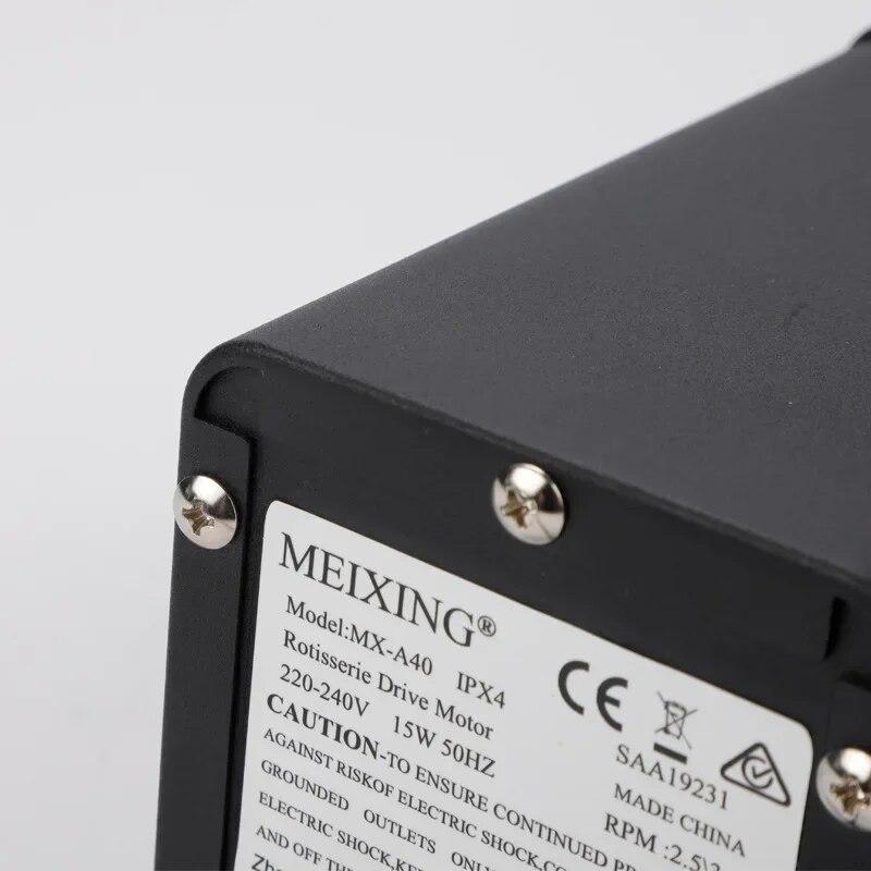 220V 40-60kg rotierender Grill BBQ Grill Röster Rotisserie Spießmotor